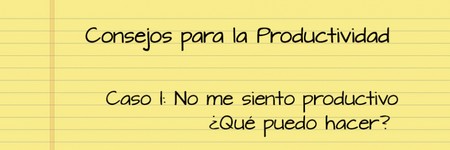 Cómo mejorar mi productividad